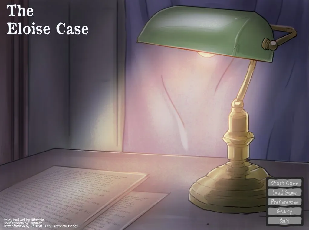 THE ELOISE CASE [NIKRARIA] [FINAL VERSION]