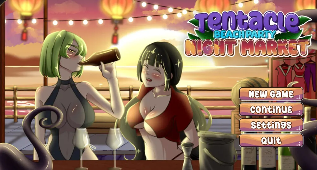 Tentacle Beach Party: Night Market [v0.69.3 Demo] [Strange Girl Studios & Yukari]