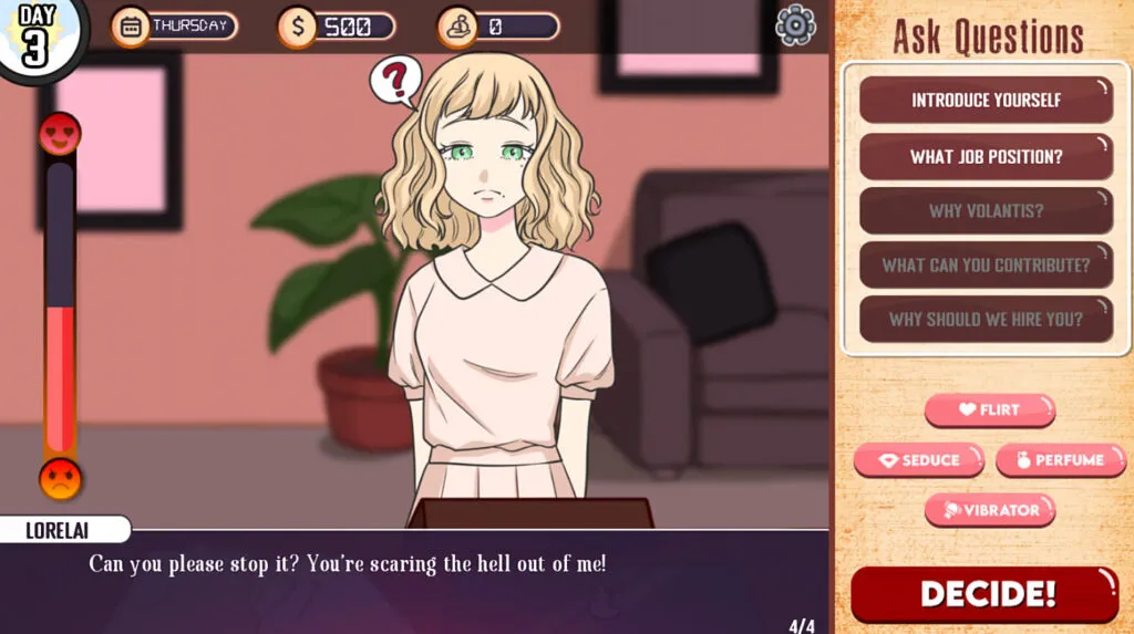 Horny Recruiter [v1.20] [Strange Girl Studios]